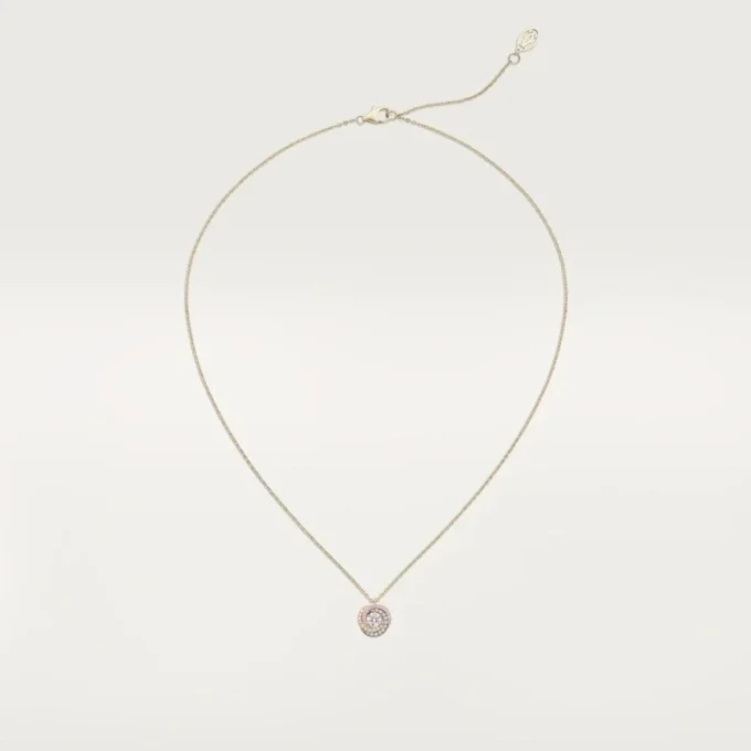 Trinity-hanger, 1 diamant, bezet