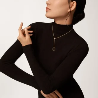 Trinity-ketting, diamanten