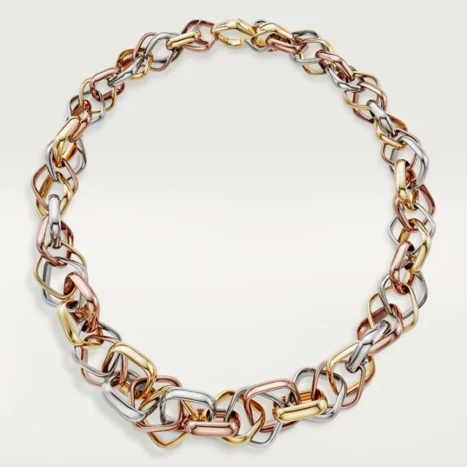 Trinity-ketting, kussenvormig, extra groot model