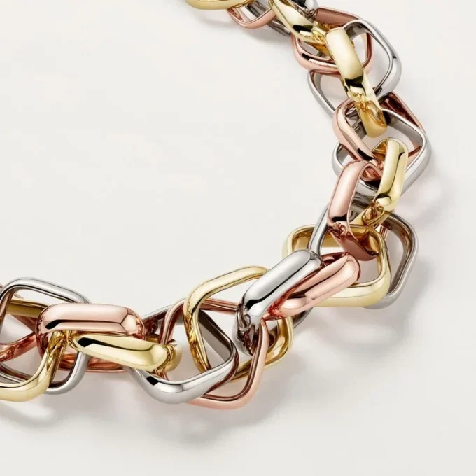 Trinity-ketting, kussenvormig, extra groot model