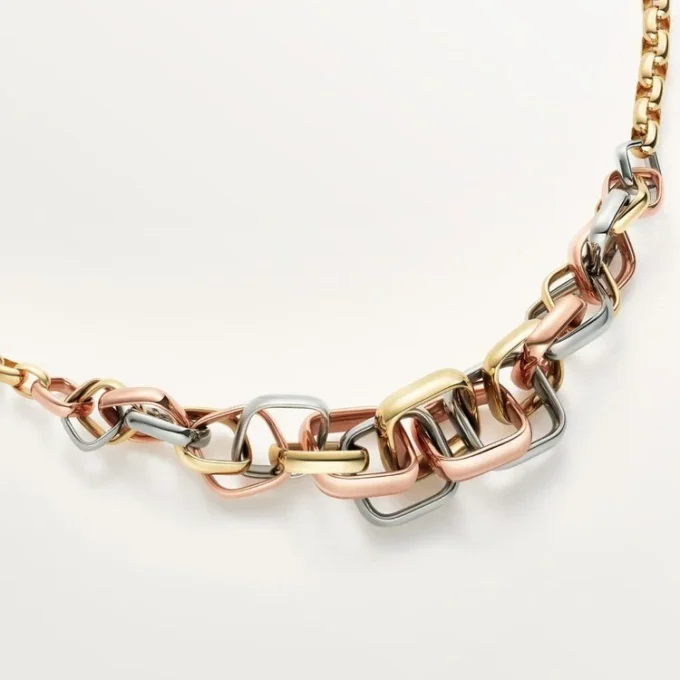 Trinity-ketting, kussenvormig, middelgroot model