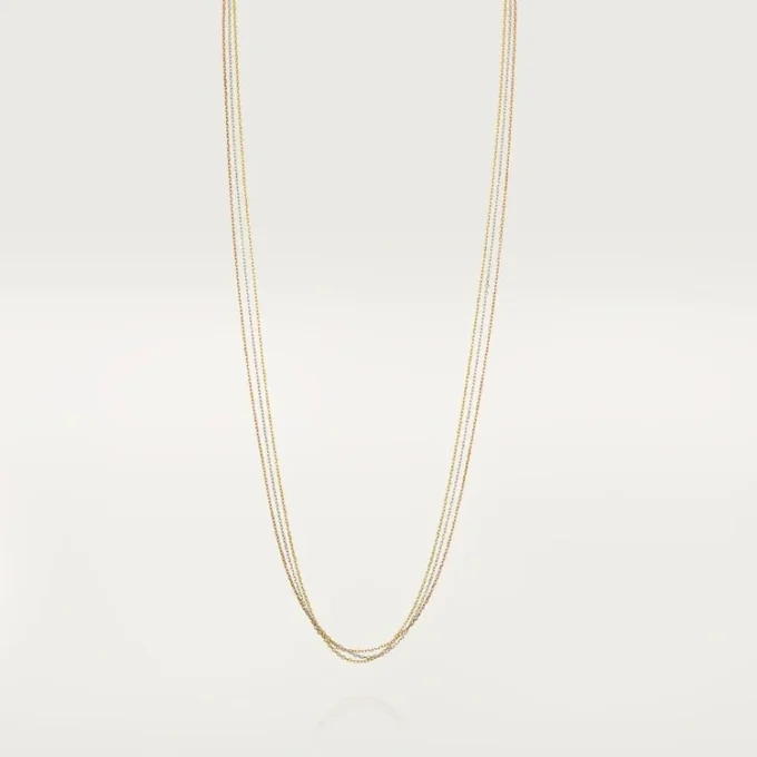 Trinity-ketting – witgoud, geelgoud, roségoud – Cartier