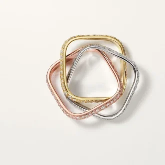 Trinity-kussenring, klassiek model, bezet
