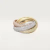 Trinity-ring, groot model, bezet