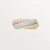 Trinity-ring, groot model, bezet
