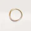 Trinity-ring, klassiek model, 5 diamanten