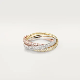Trinity-ring, klein model, bezet