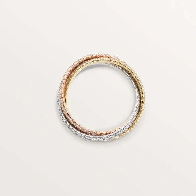 Trinity-ring, klein model, bezet