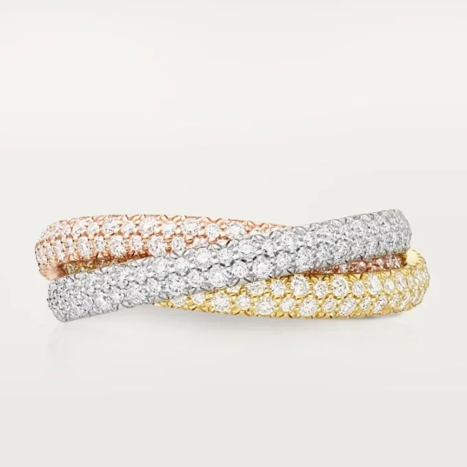Trinity-ring, klein model, bezet