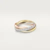 Trinity-ring, klein model, half bezet