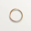 Trinity-ring, klein model, half bezet