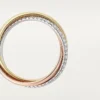 Trinity-ring, klein model, half bezet