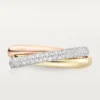 Trinity-ring, klein model, half bezet