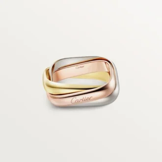 Trinity-ring, kussenvormig, klassiek model