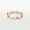 Trinity trouwring – witgoud, geelgoud, roségoud, diamanten – Cartier