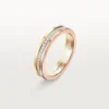 Trinity trouwring – witgoud, geelgoud, roségoud, diamanten – Cartier