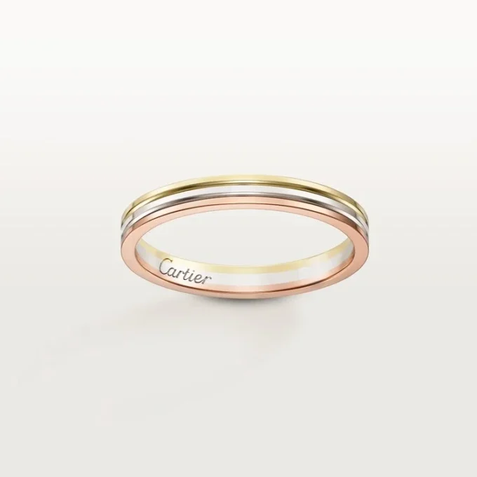 Trinity trouwring – witgoud, roségoud, geelgoud – Cartier
