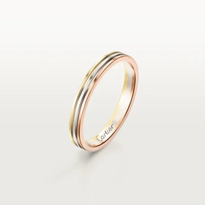 Trinity trouwring – witgoud, roségoud, geelgoud – Cartier