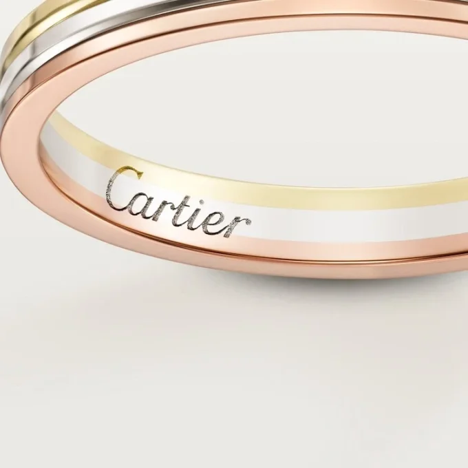 Trinity trouwring – witgoud, roségoud, geelgoud – Cartier