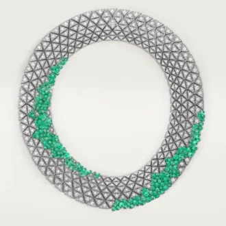 Cartier Libre Tuttitutti-ketting, chrysopraas