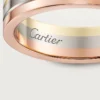 Vendome Louis Cartier trouwring – witgoud, geelgoud, roségoud – Cartier
