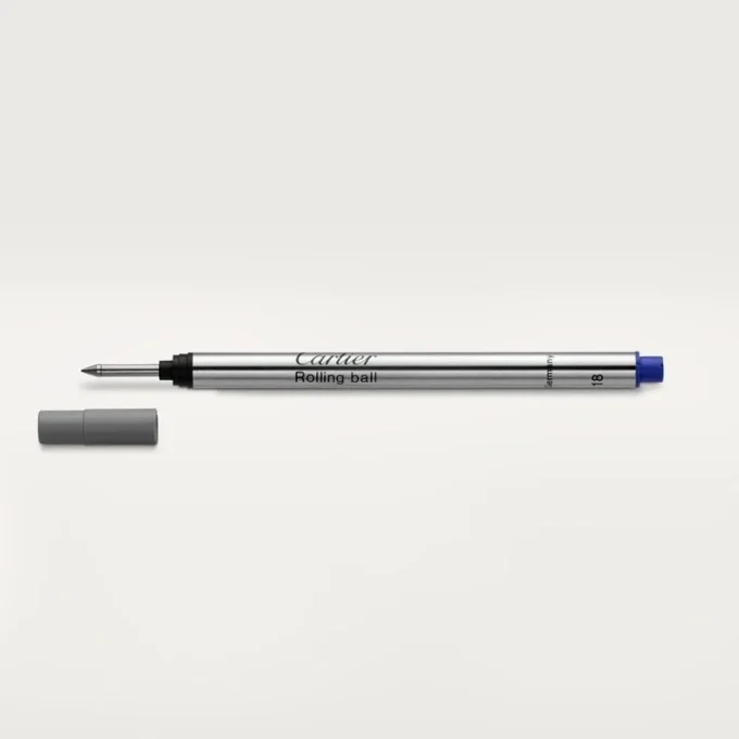 Vulpen voor rollerballpen, blauwe inkt